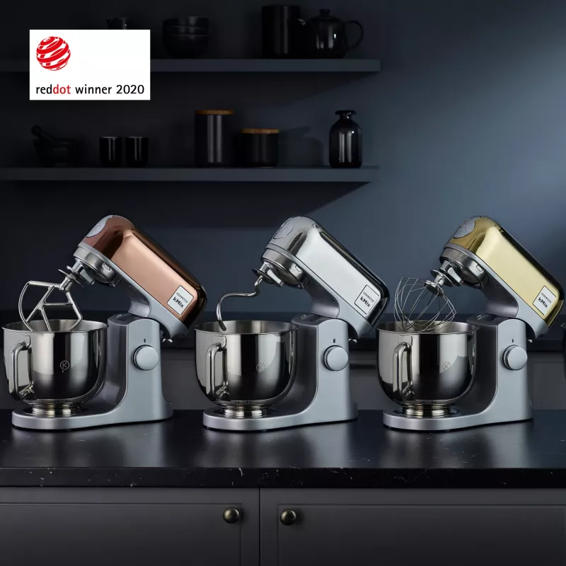 Mikser stojący Kenwood kMix Special Edition KMX760ACH — 1000 W, chrom, misa ze stali nierdzewnej