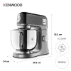 Mikser planetarny Kenwood kMix Special Edition 1000 W 5 L Czarny, Chrom