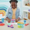 Kinetic Sand, Ultimate Sandisfying Set z 2 funtami piasku kinetycznego (różowy, żółty i turkusowy), 10 narzędziami i foremkami, zabawki sensoryczne dla dzieci od 7 lat