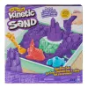 Kinetic Sand, Zestaw piaskownicy, Kreatywne prezenty wielkanocne, Zawiera 1 funt fioletowego formowalnego piasku do zabawy, 4 narzędzia i foremki, Przechowywanie, Zabawki sensoryczne dla dzieci od 3 lat