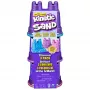 Kinetic Sand, Zestaw 3 opakowań Shimmer Sand z foremkami i 340g, Piasek kinetyczny dla dzieci, 4 lata, Nietoksyczny, Plastik, Niebieski, Różowy, Fioletowy