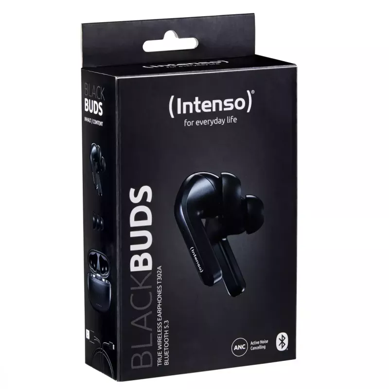 Słuchawki Intenso Czarny Buds T300A
