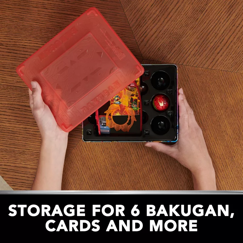 Bakugan Baku-tin z Special Attack Mantid, konfigurowalna, obrotowa figurka akcji i schowek na zabawki, zabawki dla dzieci chłopców i dziewczynek od 6 lat