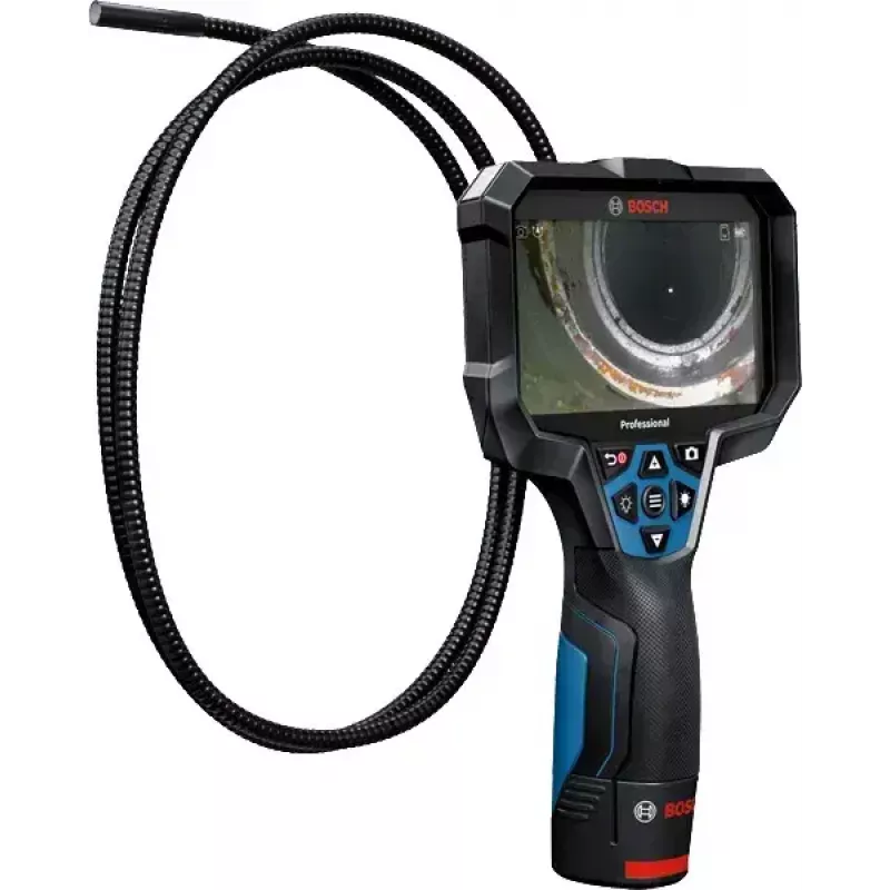 Bosch GIC 12V-5-27 C PROFESSIONAL przemysłowa kamera inspekcyjna 8,3 mm elastyczna sonda podatna IP67, IP54