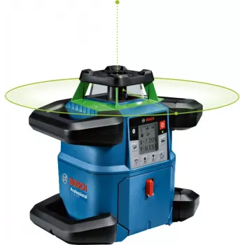 Laser rotacyjny Bosch GRL 650 CVHG Professional 18 V z zieloną linią lasera, L-BOXX