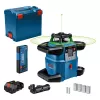 Laser rotacyjny Bosch GRL 650 CVHG Professional 18 V z zieloną linią lasera, L-BOXX