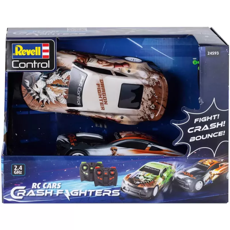 Samochód zdalnie sterowany REVELL Crash Fighter – model RC marki REVELL (MPN 24593)