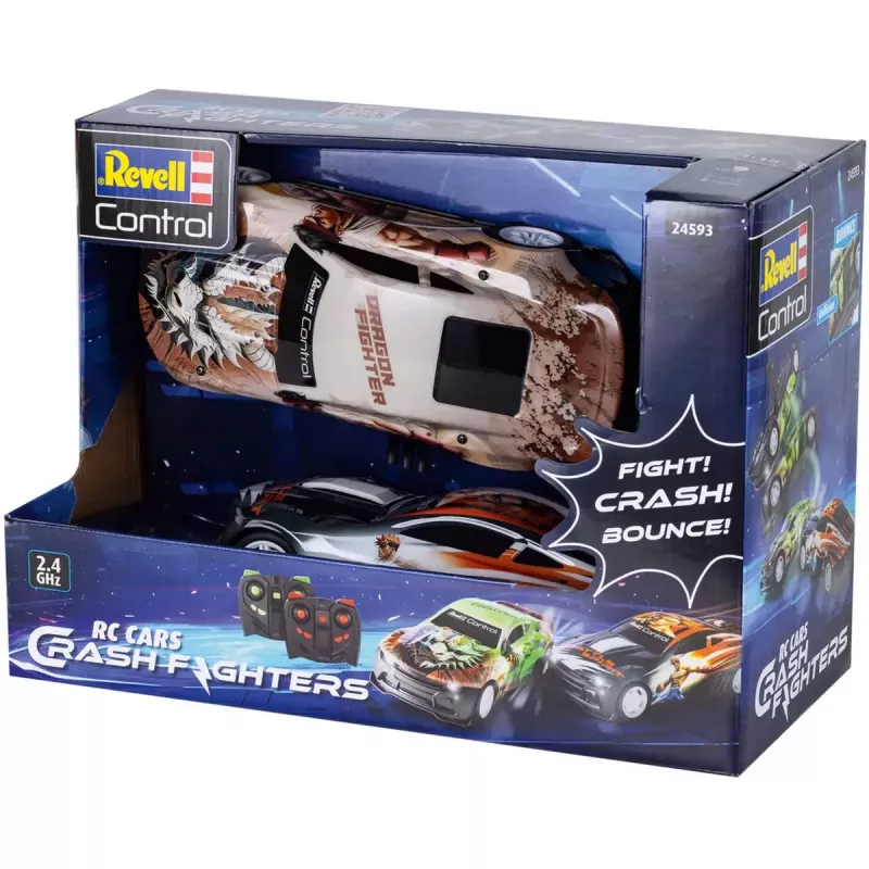 Samochód zdalnie sterowany REVELL Crash Fighter – model RC marki REVELL (MPN 24593)