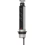 Power Extension Brennenstuhl 1396200013 2m 3 AC Outlets Indoor Aluminium Czarny