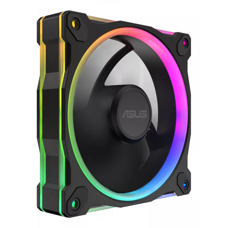 Wentylator ASUS Prime MR120 ARGB Reverse czarny 12 cm łożysko ślizgowe