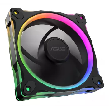 Wentylator ASUS Prime MR120 ARGB Czarny 12 cm Łożysko ślizgowe
