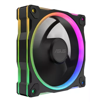 Wentylator ASUS Prime MR120 ARGB Czarny 12 cm Łożysko ślizgowe