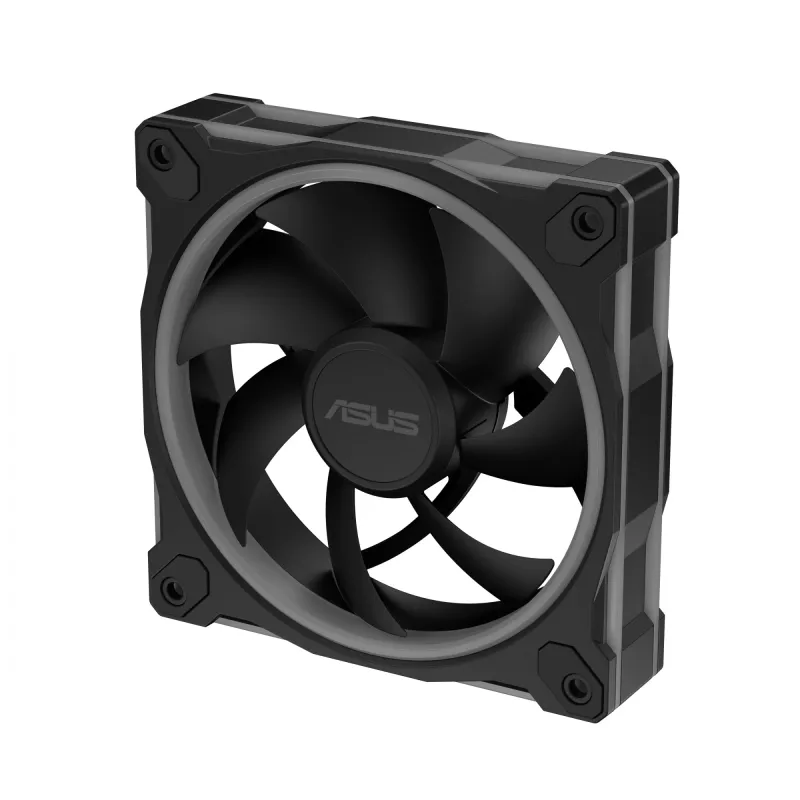 Wentylator ASUS Prime MR120 ARGB Czarny 12 cm Łożysko ślizgowe