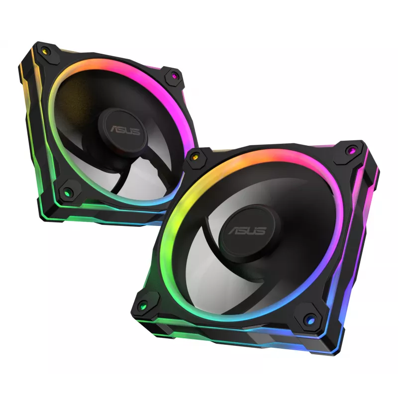 Wentylator ASUS Prime MR120 ARGB Czarny 12 cm Łożysko ślizgowe