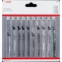 Bosch 2 607 011 172 brzeszczot do wyrzynarek/pił do cięcia krzywoliniowego/pił szablastych Brzeszczot do wyrzynarki 10 szt.