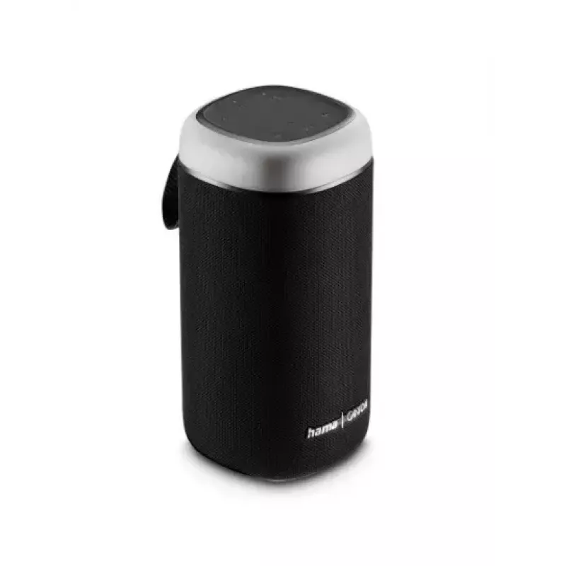 Głośnik Bluetooth CANTON Glow Pro by HAMA, czarny, gniazdo 3,5 mm, efekty świetlne LED