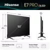 Hisense 50E77Q PRO 127 cm (50 cali) 4K Ultra HD Smart TV Wi-Fi Czarny