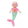 Lalka bobas BABY born Mermaid 33cm, zmywalna, wielokolorowa