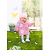 Zestaw ubranek dla lalek BABY born Różowy płaszcz 43 cm składany