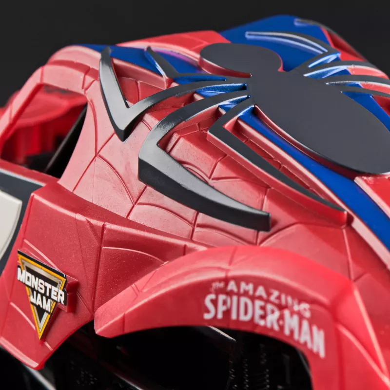 Monster Jam, Marvel The Amazing Spider-Man RC Monster Truck, skala 1:24, zabawki dla chłopców i dziewczynek od 4 lat