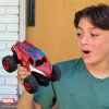 Monster Jam, Marvel The Amazing Spider-Man RC Monster Truck, skala 1:24, zabawki dla chłopców i dziewczynek od 4 lat