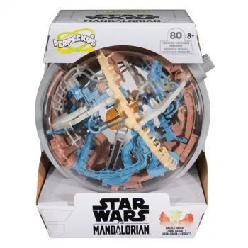 Gra zręcznościowa labirynt 3D Spin Master Perplexus Star Wars Mandalorian – ręczna łamigłówka ruchowa