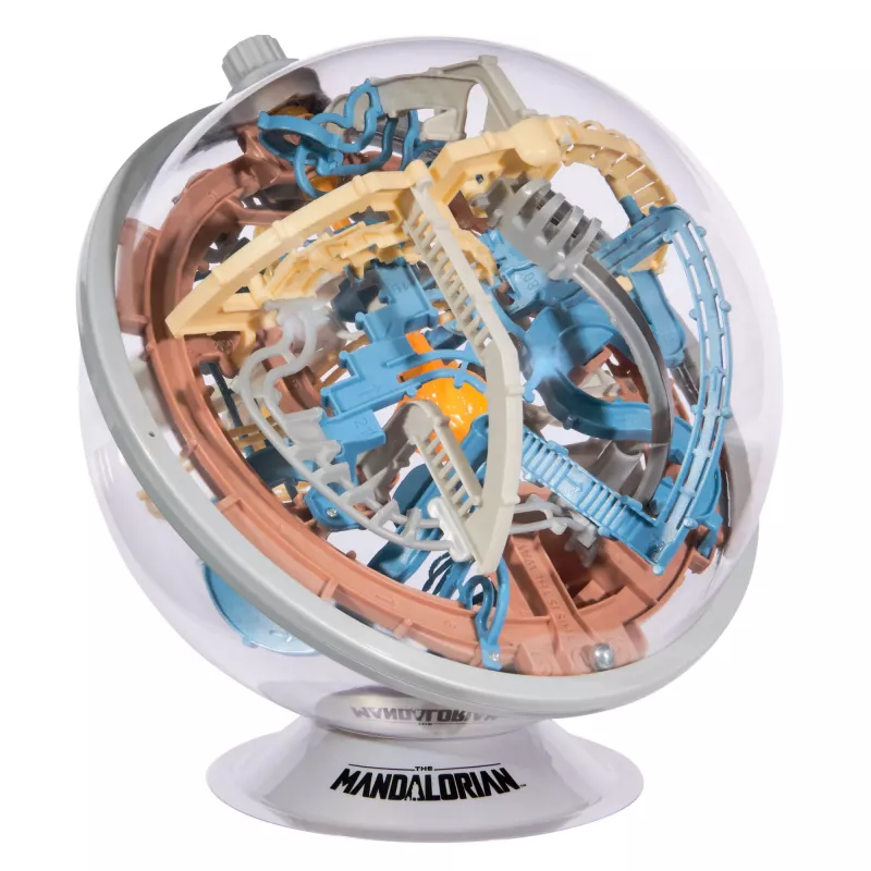 Gra zręcznościowa labirynt 3D Spin Master Perplexus Star Wars Mandalorian – ręczna łamigłówka ruchowa