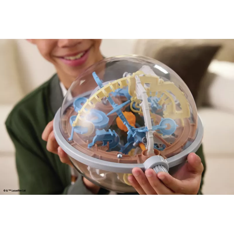 Gra zręcznościowa labirynt 3D Spin Master Perplexus Star Wars Mandalorian – ręczna łamigłówka ruchowa