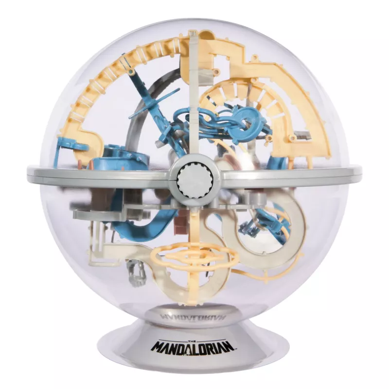 Gra zręcznościowa labirynt 3D Spin Master Perplexus Star Wars Mandalorian – ręczna łamigłówka ruchowa