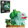 4D Build, model 3D Pokémon Bulbasaur, figurka Pokémon, kolekcja Kanto First Partner, dekoracja na biurko, 195 elementów, dla wieku 12+