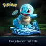 4D Build, Pokémon Squirtle Zestaw Modelu 3D, Figurka Pokémon, Kolekcja Kanto First Partner, Dekoracja na Biurko, 180 Elementów, dla Wieków 12+