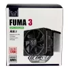 Chłodzenie powietrza Scythe Fuma 3 12 cm czarny 39,44 cfm 114,89 m³/h