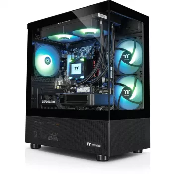 Komputer stacjonarny gamingowy THERMALTAKE FTW A-Line LCS 5060 czarny/przezroczysty z Windows 11 Pro