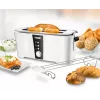 Toster Unold Design Dual 4 kromki 1350 W Czarny Biały