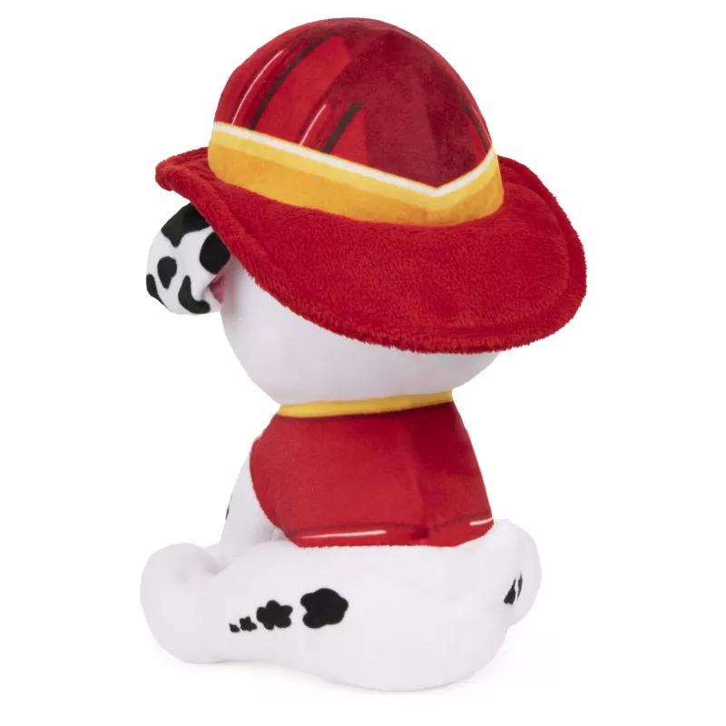 PAW Patrol GUND Oficjalny Marshall w Kultowym Stroju Strażaka, Pluszowa Zabawka dla Dzieci od 1. Roku Życia, 15 cm