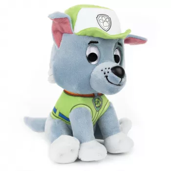 PAW Patrol GUND Oficjalny Rocky w charakterystycznym mundurze do recyklingu, pluszowa zabawka, maskotka dla dzieci od 1 roku życia, 6 cali