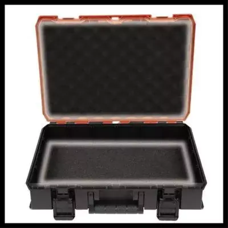 Skrzynka na drobne części Einhell E-Case S-F z polipropylenu, czarno-czerwona, 42x28x9,5 cm