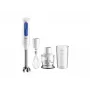 Blender ręczny Braun Household MultiQuick 3 MQ30202M, 900 W, biały/niebieski, z rozdrabniaczem i trzepaczką