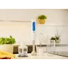 Blender ręczny Braun Household MultiQuick 3 MQ30202M, 900 W, biały/niebieski, z rozdrabniaczem i trzepaczką