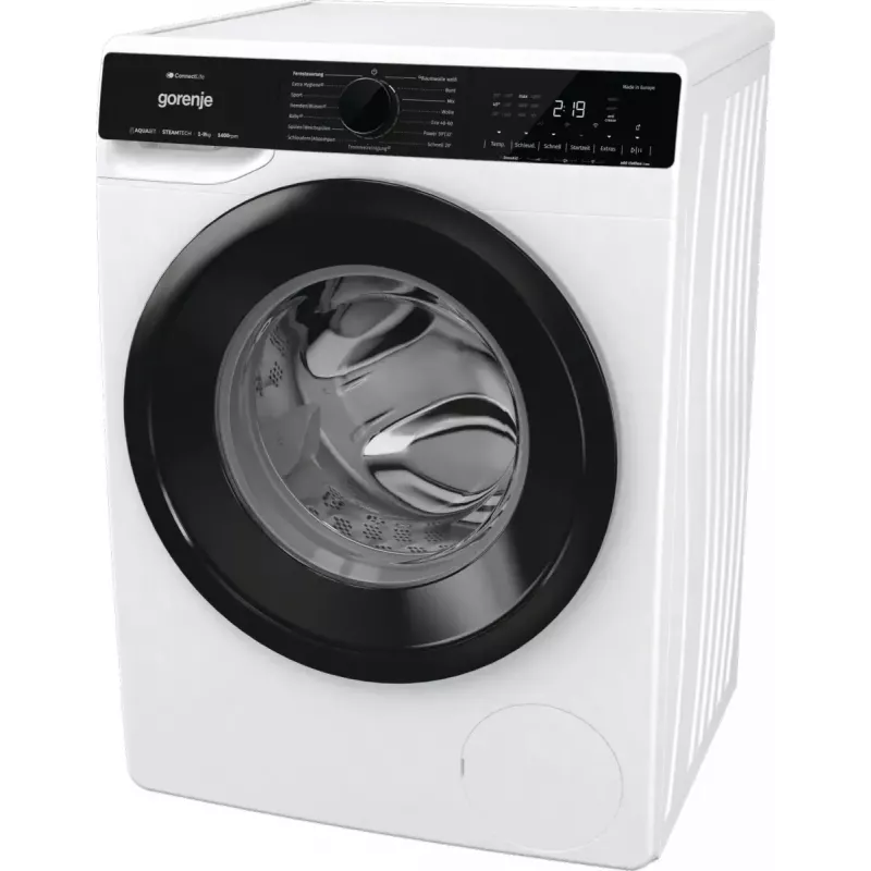 Pralka Gorenje G600 WPNA94A1TS ładowana od przodu 9 kg 1300 obr./min Biała A