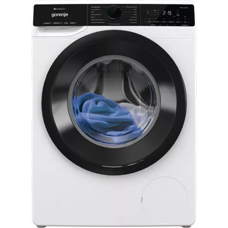 Pralka Gorenje G600 WPNA94A1TS ładowana od przodu 9 kg 1300 obr./min Biała A