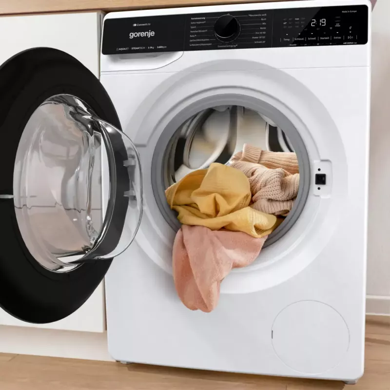 Pralka Gorenje G600 WPNA94A1TS ładowana od przodu 9 kg 1300 obr./min Biała A