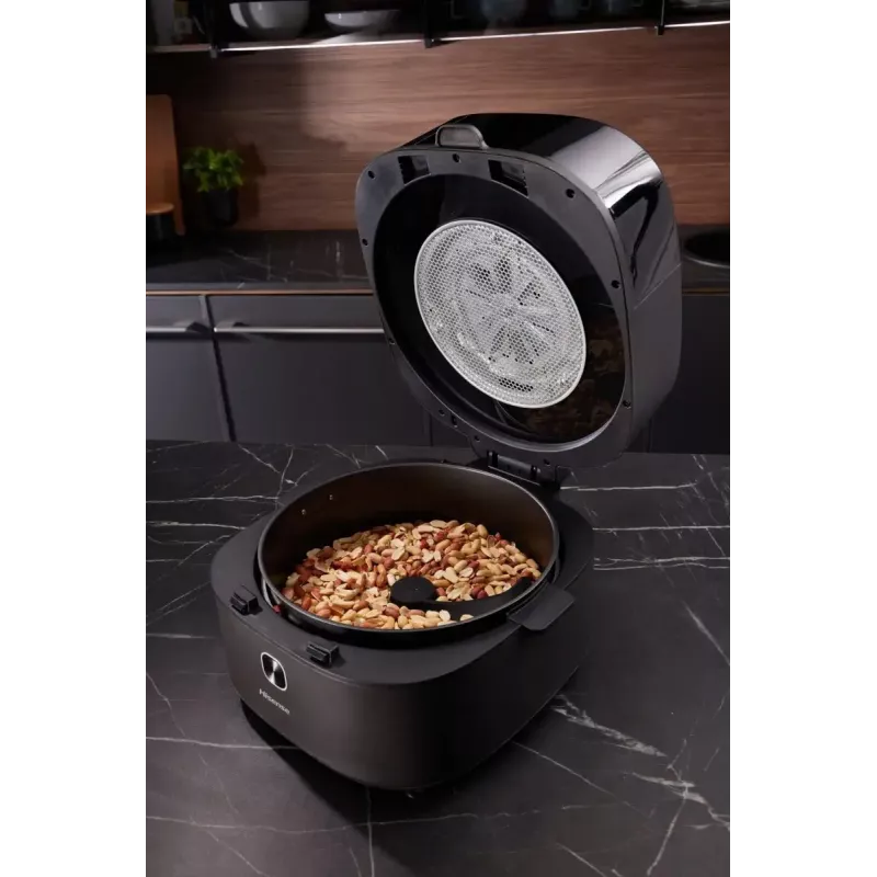 Hisense HAF1350DR Wolnostojący frytkownica beztłuszczowa 6,7 l, 1350 W, czarna