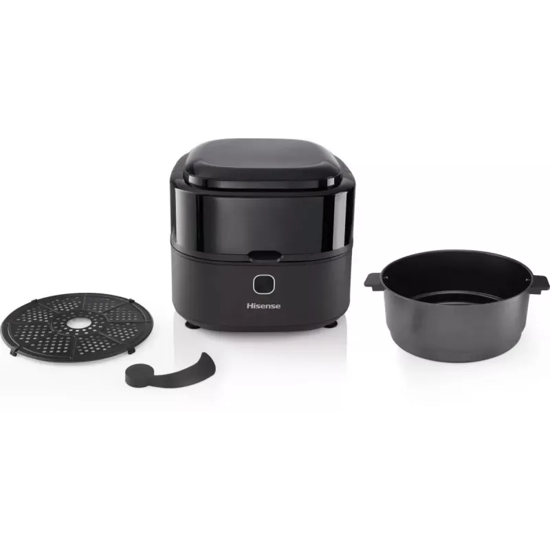 Hisense HAF1350DR Wolnostojący frytkownica beztłuszczowa 6,7 l, 1350 W, czarna