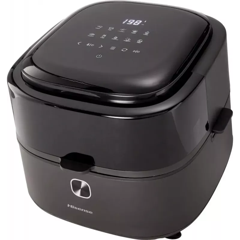 Hisense HAF1350DR Wolnostojący frytkownica beztłuszczowa 6,7 l, 1350 W, czarna