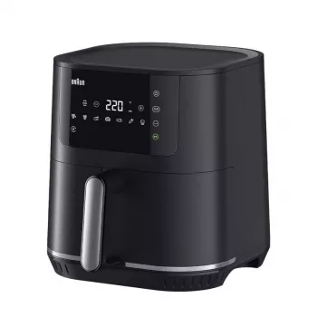 Frytkownica beztłuszczowa Braun Household MultiFry 5 HF5030 — 1700 W, kosz 6,0 l, czarno-srebrny