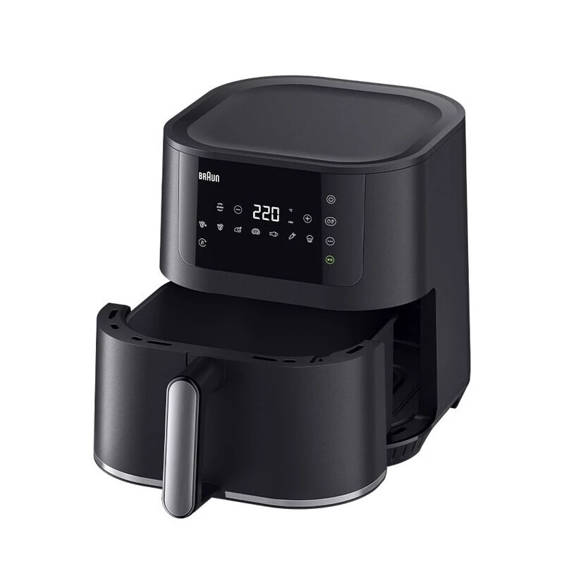 Frytkownica beztłuszczowa Braun Household MultiFry 5 HF5030 — 1700 W, kosz 6,0 l, czarno-srebrny