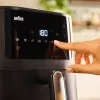 Frytkownica beztłuszczowa Braun Household MultiFry 5 HF5030 — 1700 W, kosz 6,0 l, czarno-srebrny