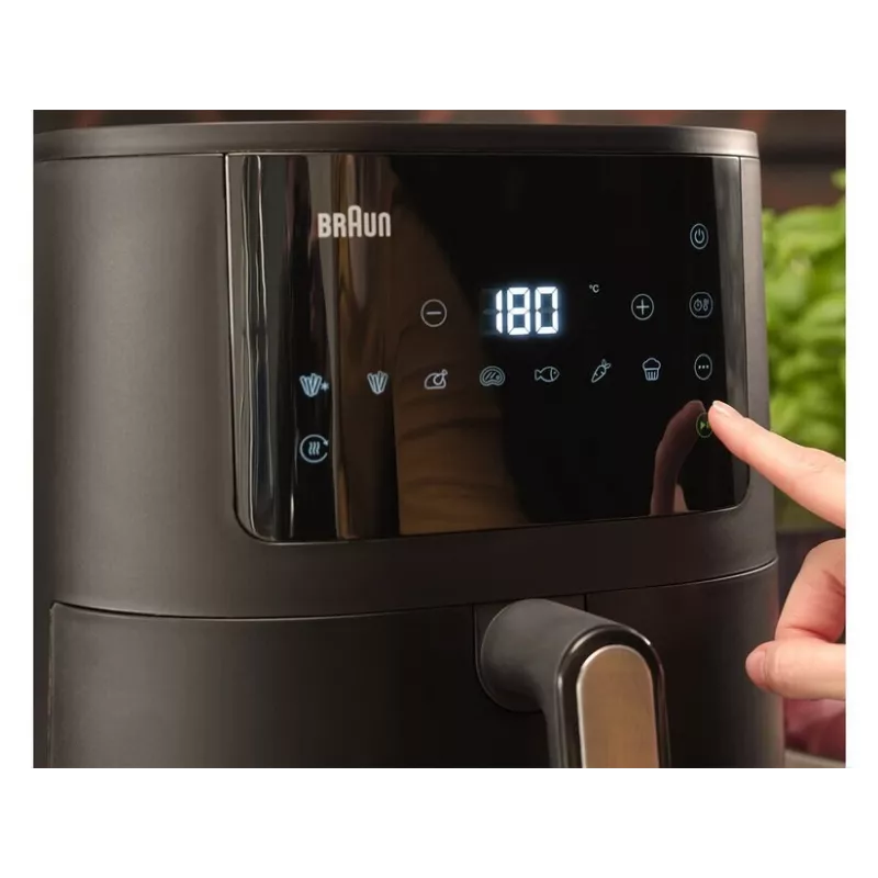 Braun MultiFry 3 Single 4,3 L Wolnostojąca Frytkownica na gorące powietrze 1500 W Czarny