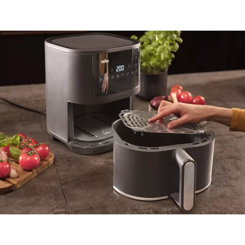Braun MultiFry 3 Single 4,3 L Wolnostojąca Frytkownica na gorące powietrze 1500 W Czarny